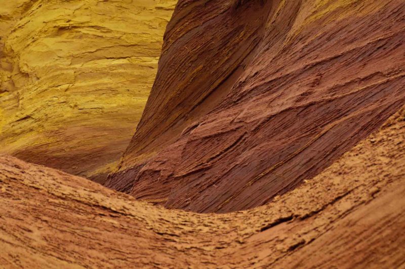 FRAN0036 | 2011, 2011-Frankreich, Carriere d' Ocre Roussillon, EUROPA, Frankreich, Ocker-Felsen, Provence, Region Luberon