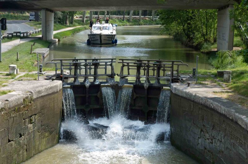 FRAN0080 | 2011, 2011-Frankreich, Canal du Midi, EUROPA, Frankreich, Languedoc, Region Beziers