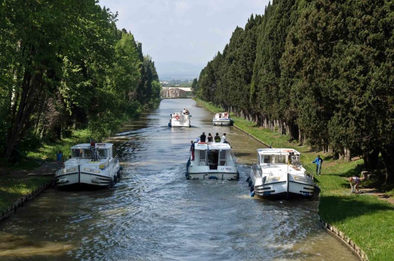 FRAN0081 | 2011, 2011-Frankreich, Canal du Midi, EUROPA, Frankreich, Languedoc, Region Beziers