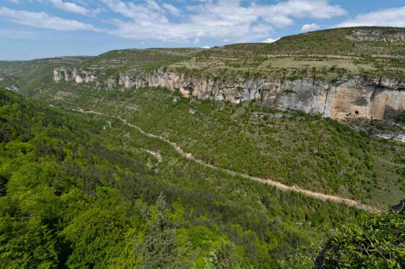 FRAN0102 | 2011, 2011-Frankreich, Cevennen, EUROPA, Frankreich, Gorges de la Jonte, Region Tarn