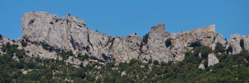 FRAN0145 | 2011, 2011-Frankreich, EUROPA, Frankreich, Katharer-Burgen, Peyrepertuse Chateau, Region Perpignan, Roussillon