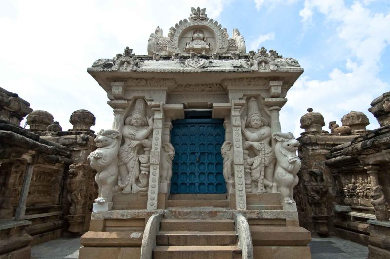 INDI0016 | 2008, 2008-Indien, ASIEN, INDIEN, Kailasanatha Tempel, Kanchipuram, Südindien, Tamil Nadu