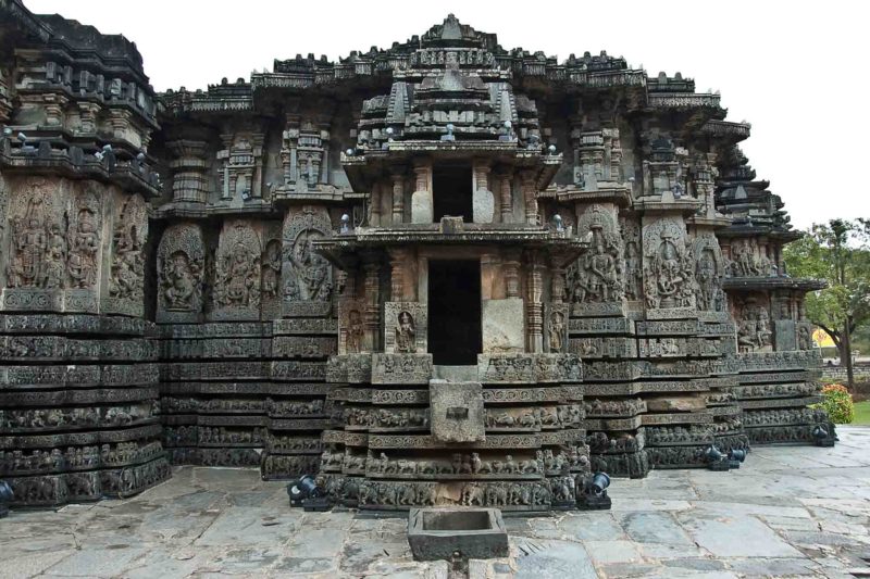 INDI0057 | 2008, 2008-Indien, ASIEN, Halebid, Halebid-Belur, Hoysaleshvara Tempel, INDIEN, Karnataka, Südindien