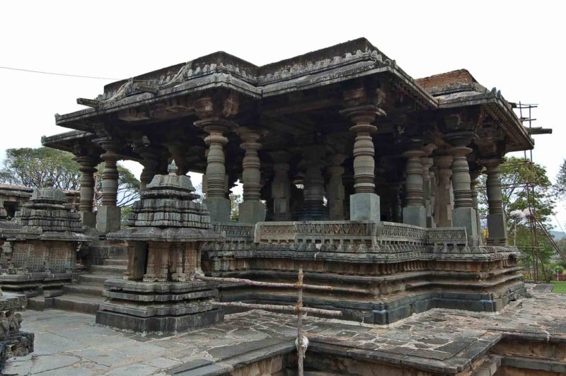 INDI0059 | 2008, 2008-Indien, ASIEN, Halebid, Halebid-Belur, Hoysaleshvara Tempel, INDIEN, Karnataka, Südindien