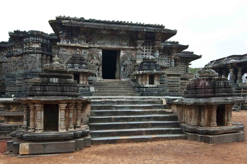 INDI0069 | 2008, 2008-Indien, ASIEN, Halebid, Halebid-Belur, Hoysaleshvara Tempel, INDIEN, Karnataka, Südindien