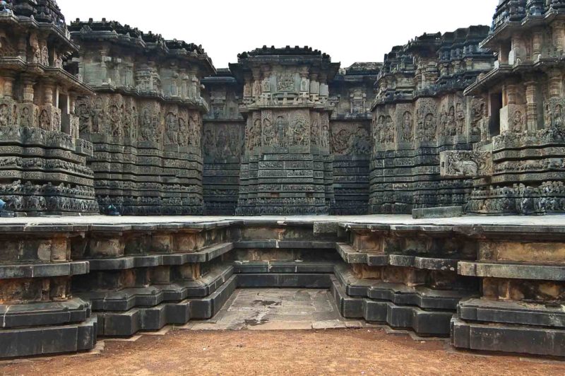 INDI0070 | 2008, 2008-Indien, ASIEN, Halebid, Halebid-Belur, Hoysaleshvara Tempel, INDIEN, Karnataka, Südindien