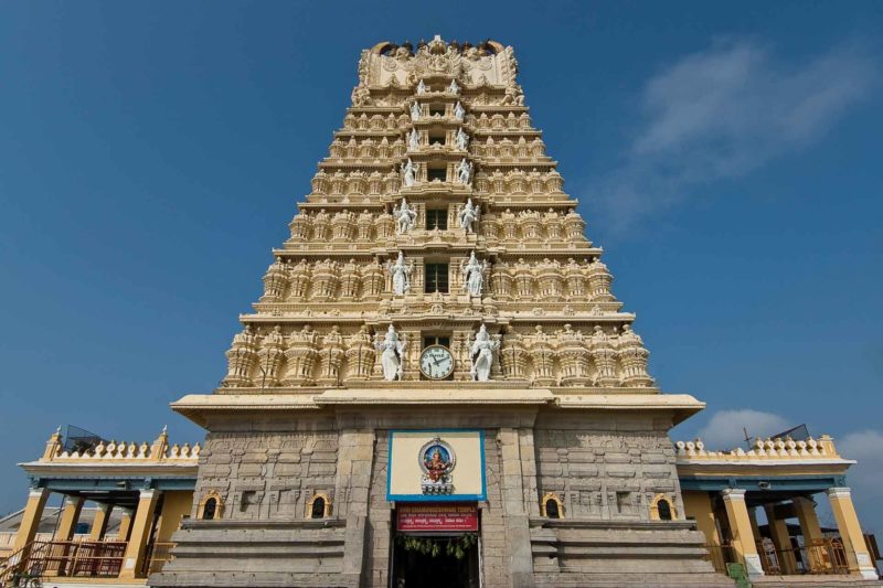 INDI0102 | 2008, 2008-Indien, ASIEN, Chamudeshvar Tempel, Chamundi Hill, INDIEN, Karnataka, Mysore, Region Mysore, Südindien