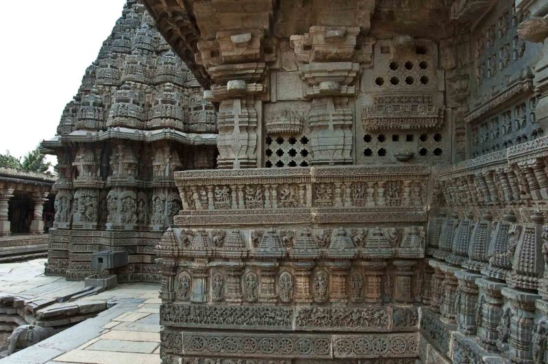 INDI0119 | 2008, 2008-Indien, ASIEN, INDIEN, Karnataka, Keshavara Tempel, Region Mysore, Somnathpur, Südindien