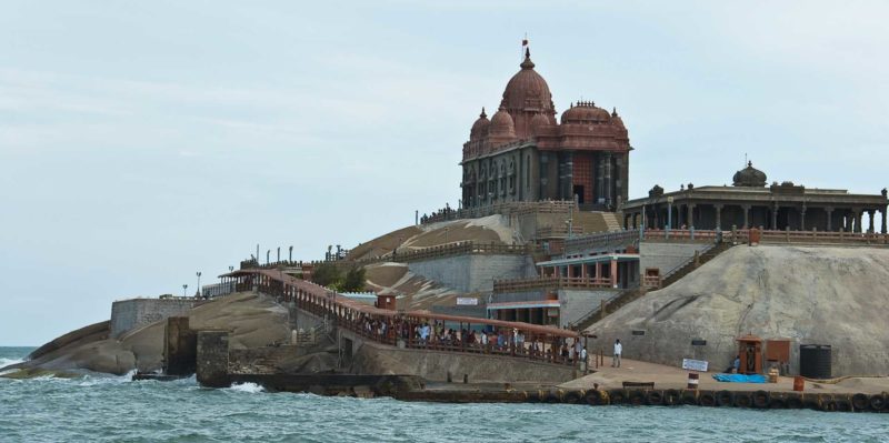 INDI0257 | 2008, 2008-Indien, ASIEN, Cape Comorin, INDIEN, Kannyakumari Tempel, Kerala, Südindien