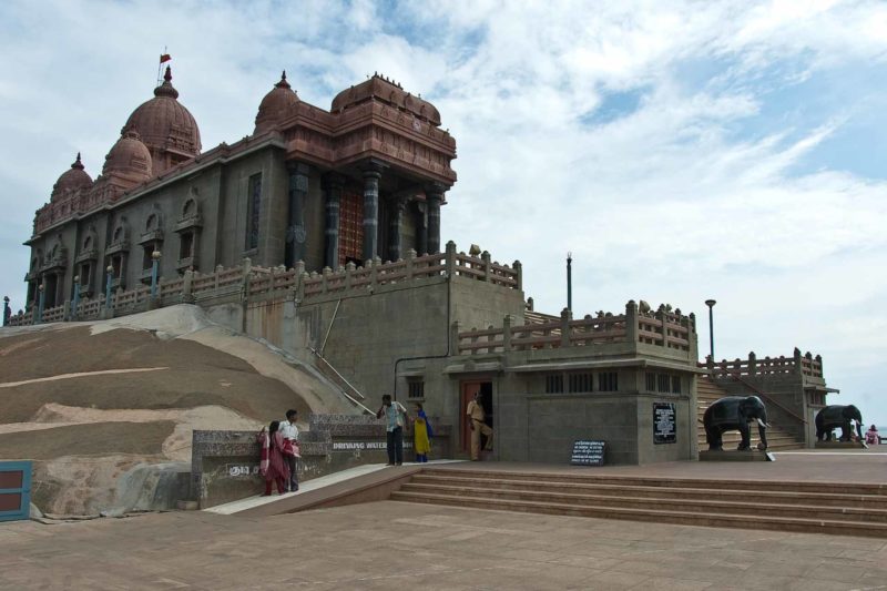 INDI0258 | 2008, 2008-Indien, ASIEN, Cape Comorin, INDIEN, Kannyakumari Tempel, Kerala, Südindien