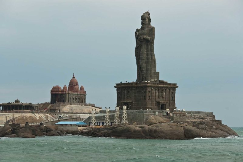 INDI0260 | 2008, 2008-Indien, ASIEN, Cape Comorin, INDIEN, Kannyakumari Tempel, Kerala, Südindien