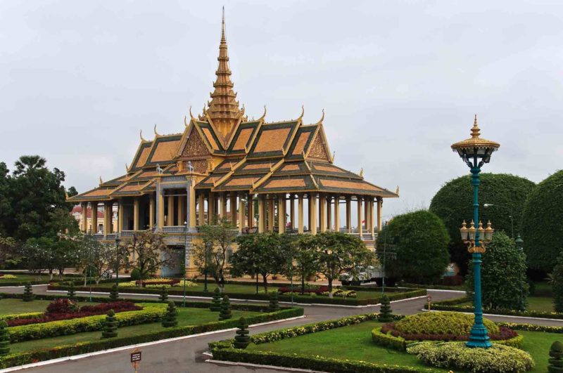 KAMB0011 | 2009, 2009-Kambodscha, ASIEN, Kambodscha, Königspalast, Phnom Penh