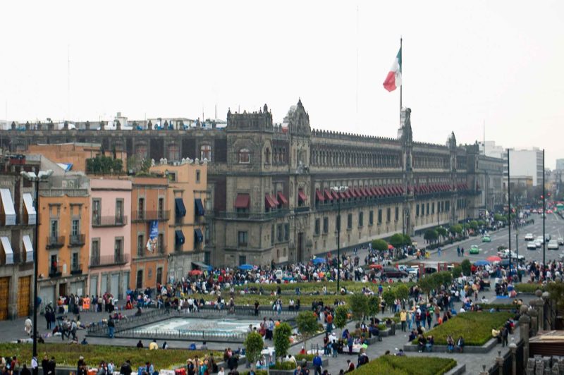 MEXI0064 | 2006, 2006-Mexico, AMERIKA, Mexico, MexicoCity, Zocalo