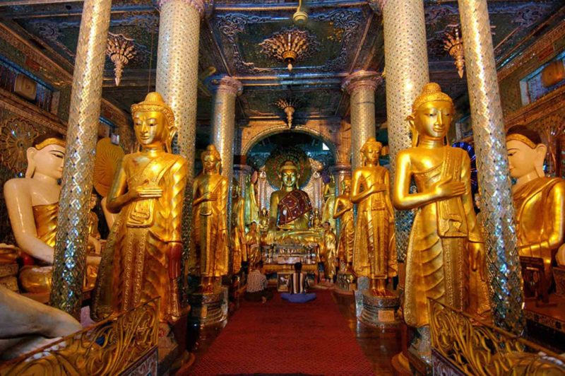 MYAN0017 | 2005, 2005-Myanmar, ASIEN, MYANMAR, Shwedagon-Pagode, Yangon