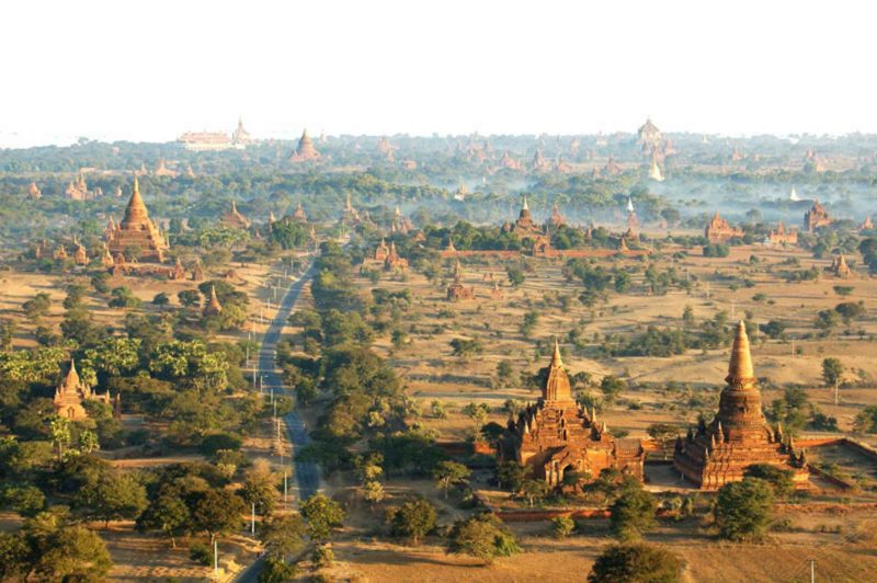 MYAN0042 | 2005, 2005-Myanmar, ASIEN, Bagan, Ballonfahrt-Myanmar, MYANMAR