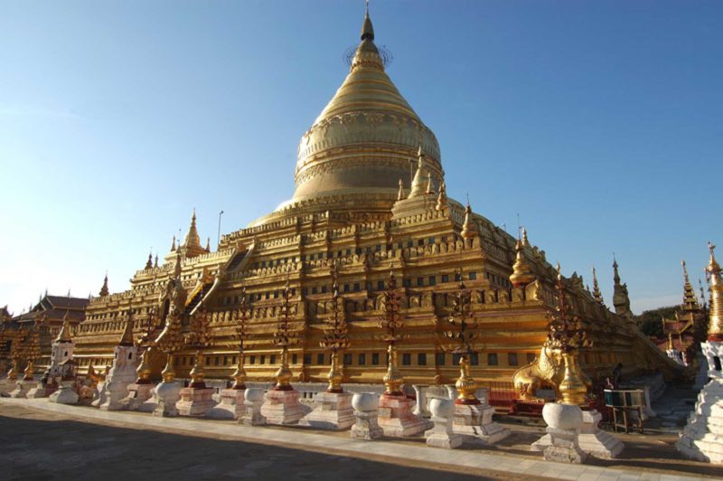 MYAN0052 | 2005, 2005-Myanmar, ASIEN, Bagan, MYANMAR, Shwezigon-Pagode