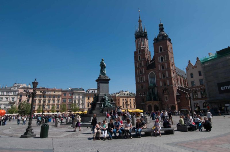 POLE0003 | 2012, 2012-Polen, EUROPA, Hauptmarkt, Krakau, Polen