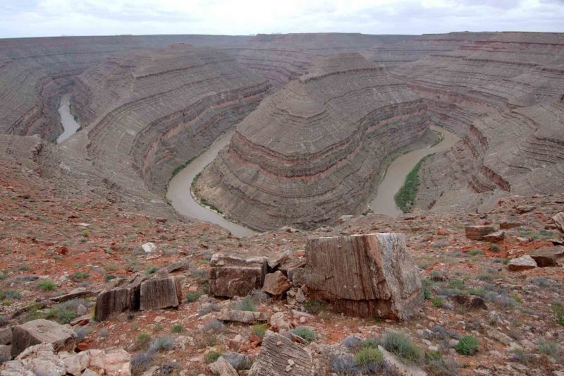 USAX0048 | 2005, 2005-USA, AMERIKA, Colorado-Plateau, Goosenecks San Juan River, Region Lake Powell, USA