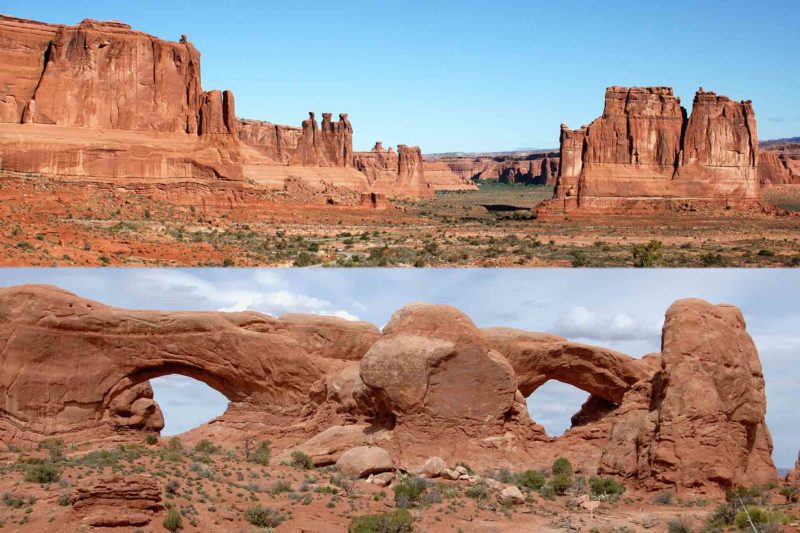 USAX0060 | 2005, 2005-USA, AMERIKA, Arches NP, Colorado-Plateau, USA, Windowa Sektion