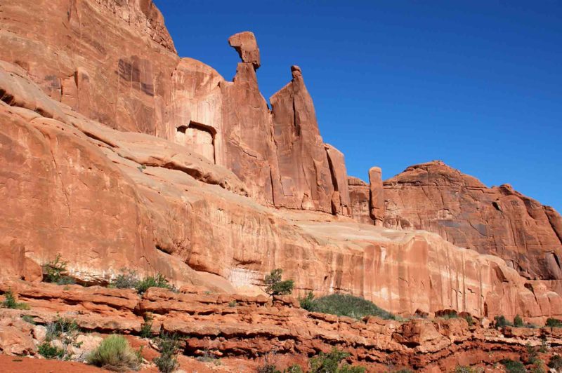 USAX0062 | 2005, 2005-USA, AMERIKA, Arches NP, Colorado-Plateau, Park Avenue, USA