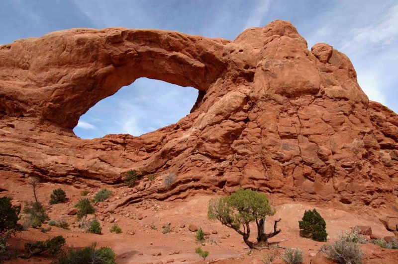 USAX0066 | 2005, 2005-USA, AMERIKA, Arches NP, Colorado-Plateau, South Window, USA, Windowa Sektion