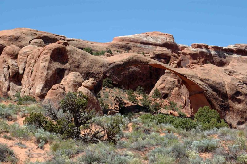 USAX0073 | 2005, 2005-USA, AMERIKA, Arches NP, Colorado-Plateau, Landscape Arch, USA