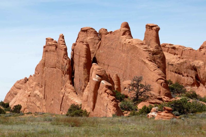 USAX0080 | 2005, 2005-USA, AMERIKA, Arches NP, Camel Rock, Colorado-Plateau, USA