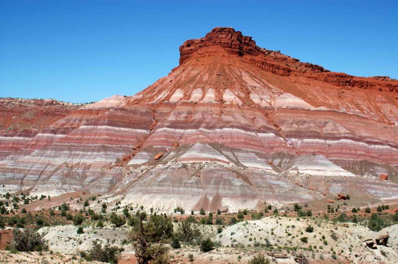 USAX0168 | 2005, 2005-USA, AMERIKA, Colorado-Plateau, Coloured Mesa, Region The Wave, USA