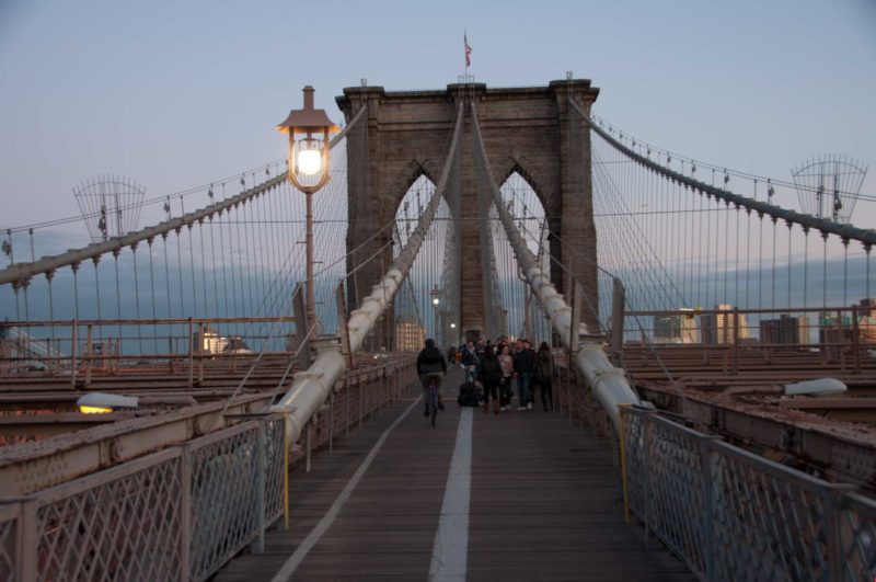 USAX0229 | 2011, 2011-USA, AMERIKA, Brooklyn Bridge - Nacht, NEW YORK, USA