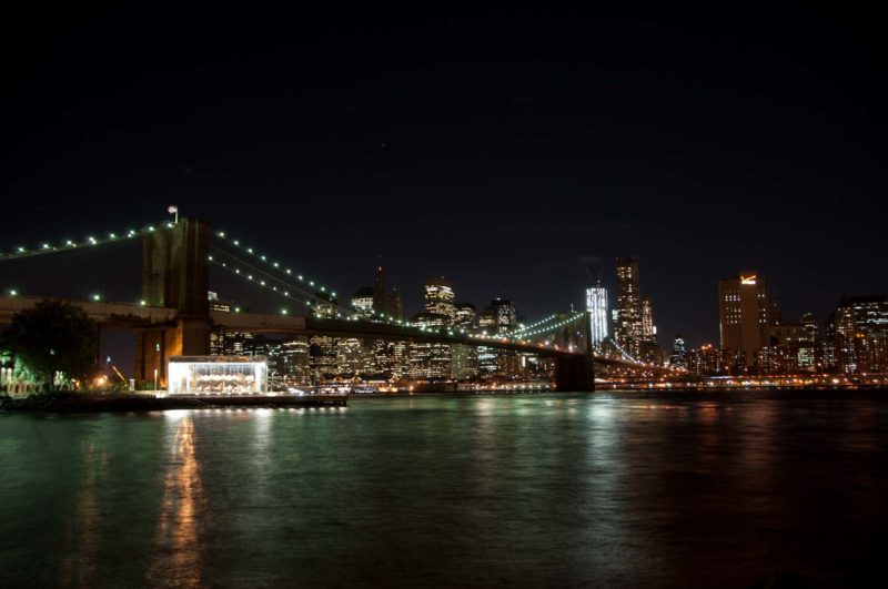 USAX0231 | 2011, 2011-USA, AMERIKA, Brooklyn Bridge - Nacht, NEW YORK, USA