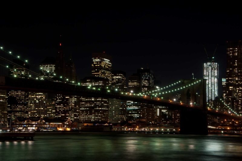 USAX0232 | 2011, 2011-USA, AMERIKA, Brooklyn Bridge - Nacht, NEW YORK, USA