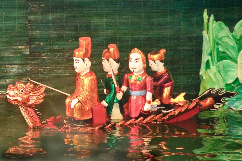 VIET0032 | 2009, 2009-Vietnam, ASIEN, Hanoi, Vietnam, Wasserpuppen-Theater