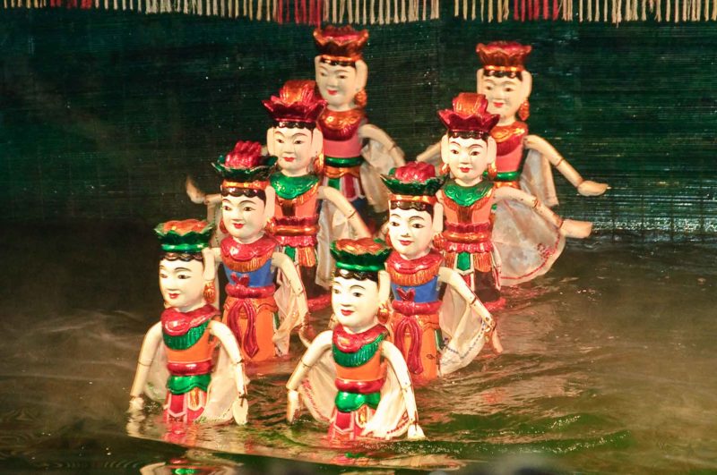 VIET0033 | 2009, 2009-Vietnam, ASIEN, Hanoi, Vietnam, Wasserpuppen-Theater